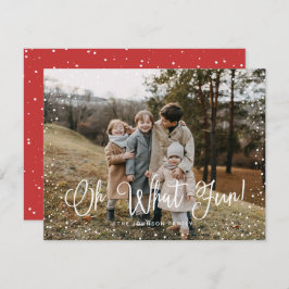 雪モダン台本2枚 シーズンカード