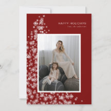 雪モダン片で作ったクリスマスツリー