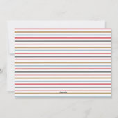 雪モダン片ピンク金ゴールド2写真クリスマス シーズンカード (裏面)