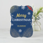 雪モダン片金ゴールドグリッター (スタンド正面)