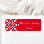 雪モダン片 ラベル (インサイチュ)