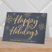 雪モダン片 |休日の挨拶 シーズンカード