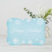 雪モダン片 |医療休暇案内 シーズンカード (スタンド正面)