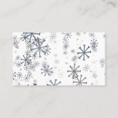 雪モダン片 名刺 (裏面)