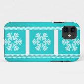 雪モダン片BT iPhone 5ケース、アクア Case-Mate iPhoneケース (裏面(横))