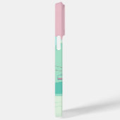 雪モダン盤の冬のスキーパーソナライズされた場 Case-Mate iPhoneケース (裏面 / 右)