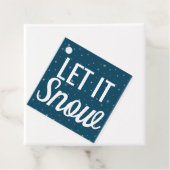 雪モダン雪を積んで雪を青く染める フェイバータグ (インサイチュ)