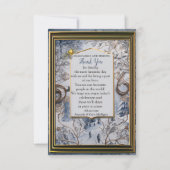 雪ユニーク片フェスティバルありがとう 出欠カード (正面)