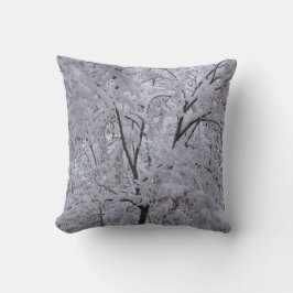 雪ラデンの木 クッション