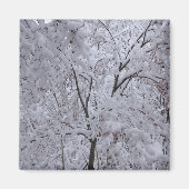 雪ラデンの木 マグネット (正面)