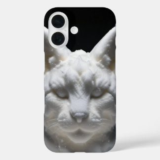 雪リンクス陛下 iPhone 16ケース
