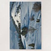 雪上景勝山ジグソーパズル ジグソーパズル (縦)