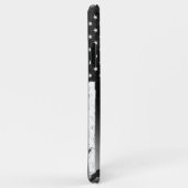 雪上車用アメリカ国旗黒 Case-Mate iPhoneケース (裏面/右)