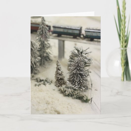 雪上鉄道模型 シーズンカード (正面)