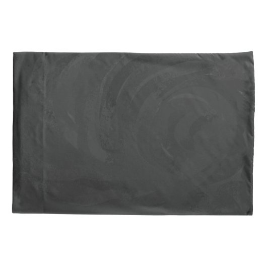 雪中のドイツのシェパードの捜索と救助 枕カバー (裏面)