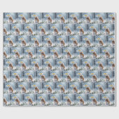 雪中デイジーマウス ラッピングペーパー (フラット)