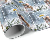 雪中デイジーマウス ラッピングペーパー (ロールコーナー)