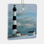 雪付きボディーライトハウス、外溝、NC セラミックオーナメント (右)