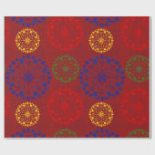 雪像シンプルの質感 ラッピングペーパー (フラット)