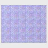 雪凍っていの吹雪、きらめき、氷 ラッピングペーパー (フラット)