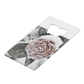 雪凍っていバラスケッチ クレジットカード栓抜き (裏面アングル)