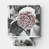 雪凍っていバラスケッチ 缶クーラー (裏面)