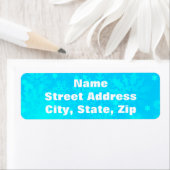 雪凍ってい片 ラベル (インサイチュ)