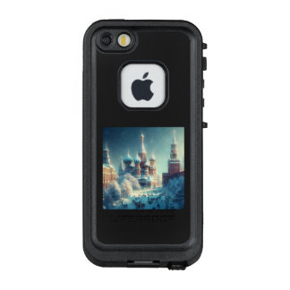雪化粧のクレムリン LifeProof FRÄ’ iPhone SE/5/5sケース