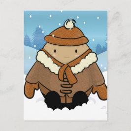 雪卵はがき ポストカード