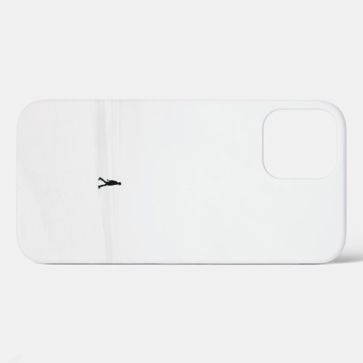 雪原の人歩く Case-Mate iPhoneケース (裏面 (横))