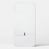 雪原の人歩く Case-Mate iPhoneケース (裏面)