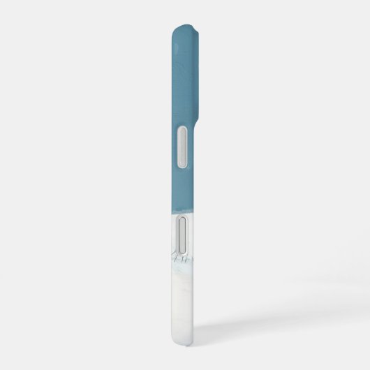 雪原の幾何学 iPhone 16ケース (右側面)