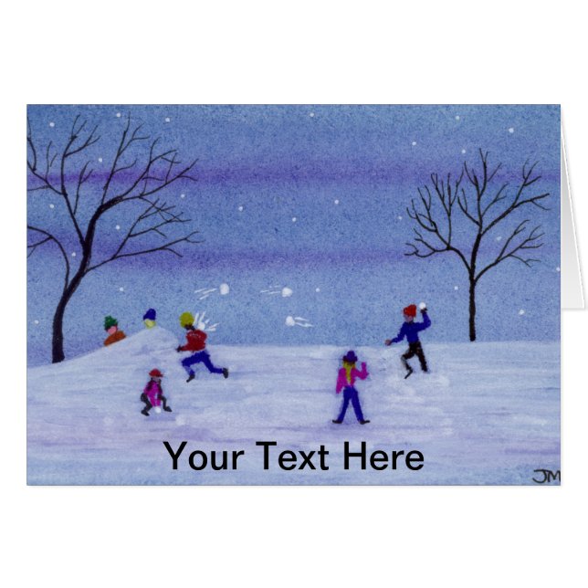 雪合戦 (正面横)