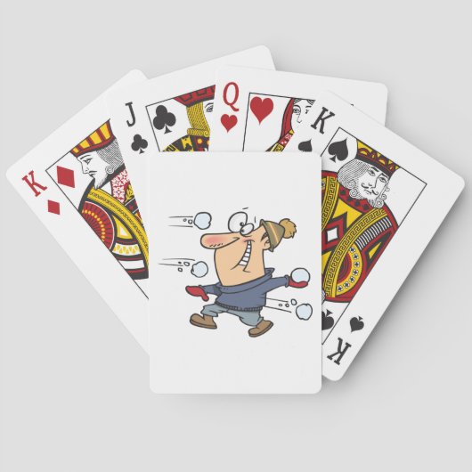 雪合戦 トランプ (裏面)