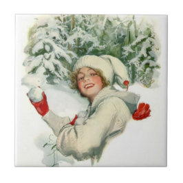 雪合戦（ハリソン・フィッシャー著） タイル