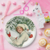 雪合戦(ハリソン・フィッシャー著) ペーパープレート (パーティー)