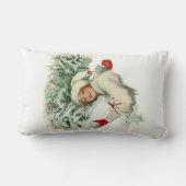 雪合戦（ハリソン・フィッシャー著） ランバークッション (裏面)