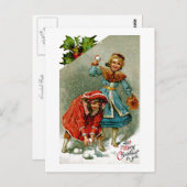 雪合戦 ポストカード (正面/裏面)