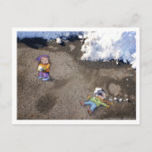 雪合戦 ポストカード (正面)