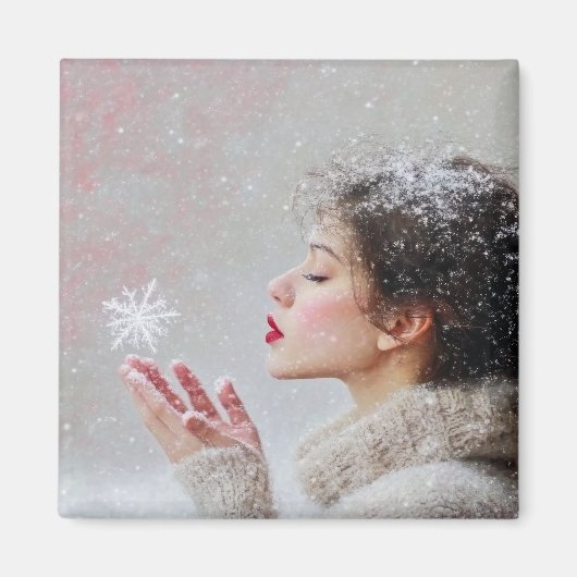 雪吹片 マグネット (正面)