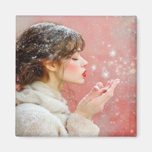 雪吹片 マグネット (正面)