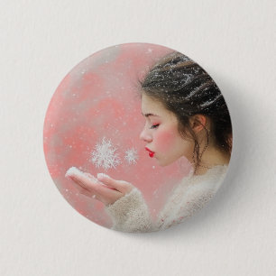 雪吹片 缶バッジ
