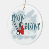 雪吹 セラミックオーナメント (左)