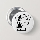 雪国 缶バッジ (正面&裏面)