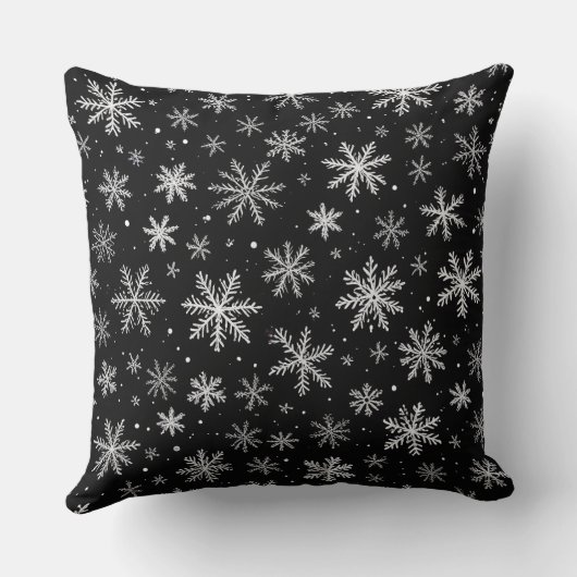 雪型枕クッション クッション (裏面)