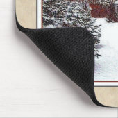 雪場面マウスパッド マウスパッド (コーナー)