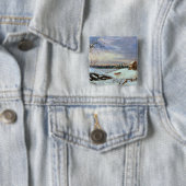 雪場面、ニューイングランド 缶バッジ (インサイチュ)