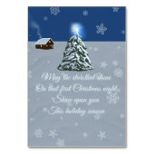 雪天使 テーブルナンバー (裏面)