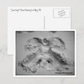 雪天使 ポストカード (正面/裏面)