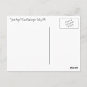 雪天使 ポストカード (裏面)